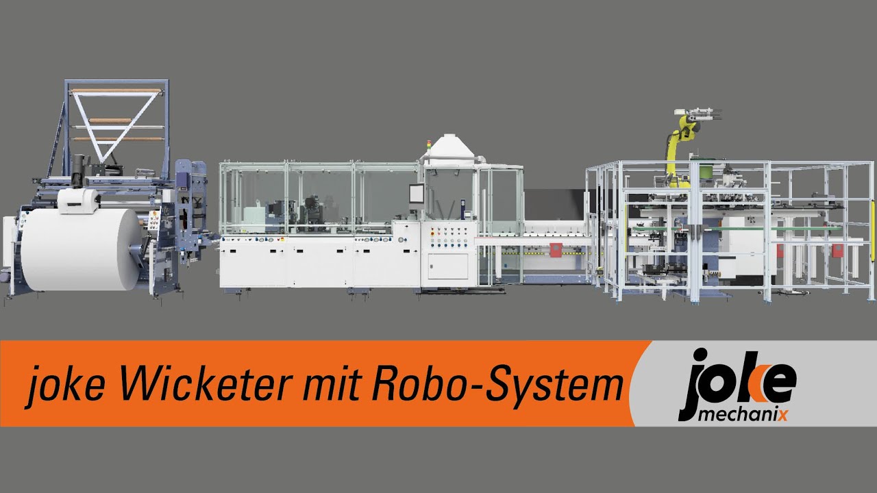 joke Wicketer mit Robo-Pack-System für Trenn-Naht-Beutel | joke mechanix GmbH