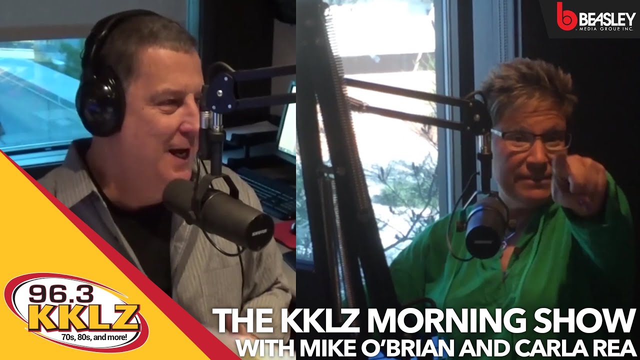 It's the KKLZ Morning Show with Mike O'Brian and Carla Rea