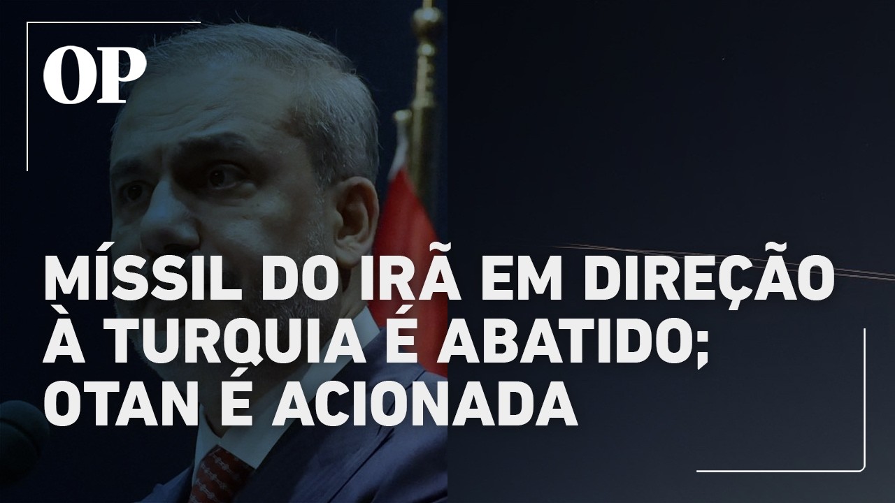 Míssil disparado do Irã em direção à Turquia é abatido; OTAN é acionada