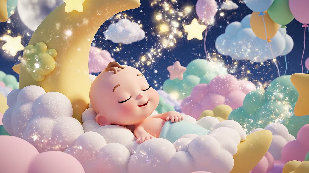 Arrúllate Bebé Paseo en la Nube Flotan | Canción de Cuna para Dormir