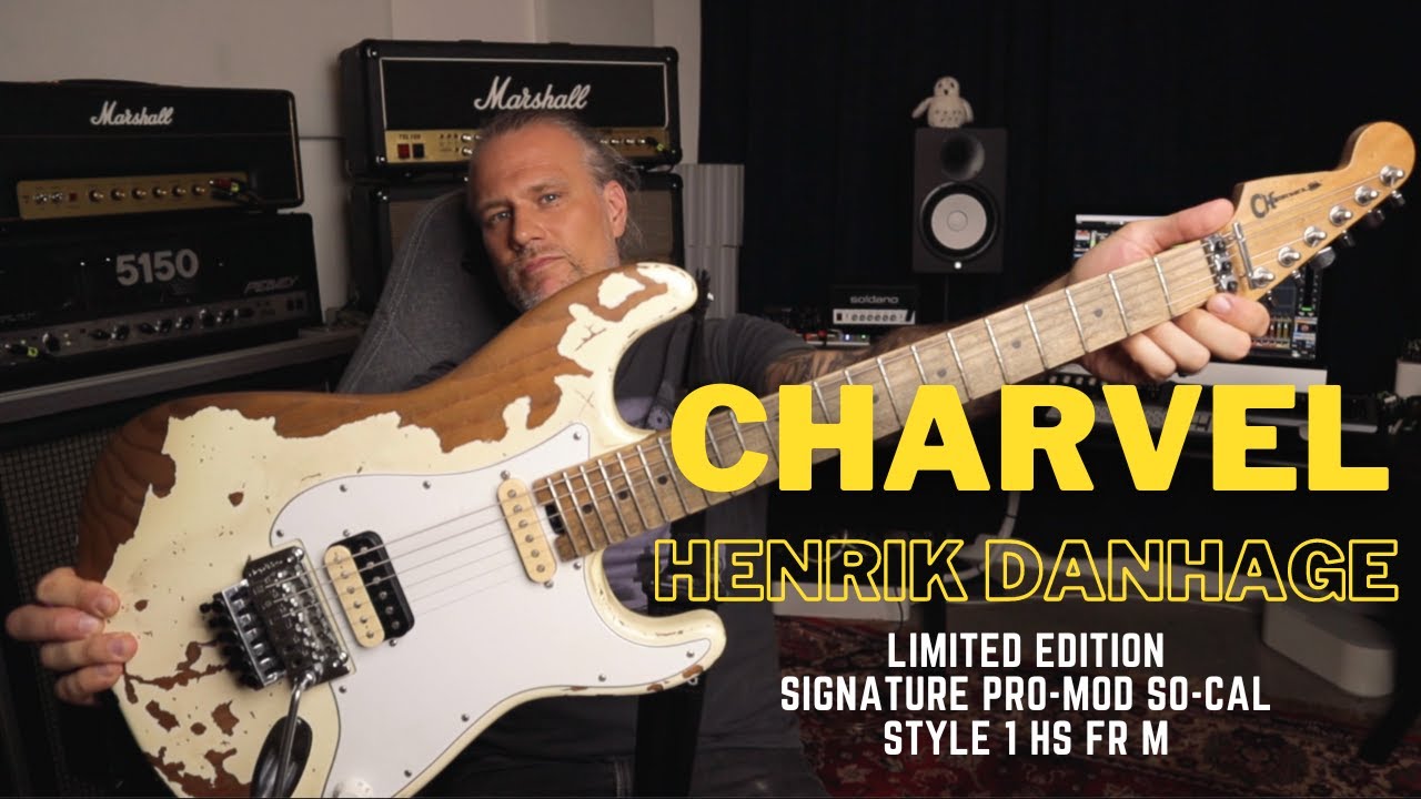 CHARVEL Henrik Danhage Limited Edition | Awesome Super Strat!