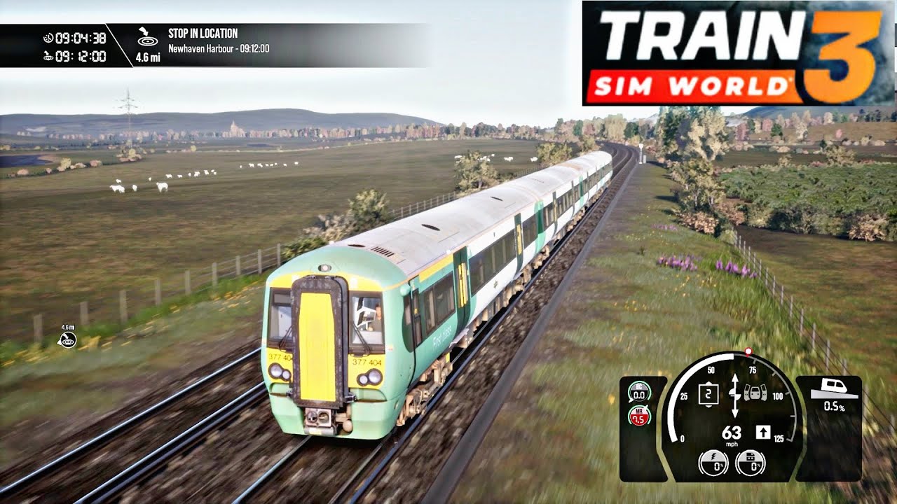 Boat Train Service from London #tsw3 Train Sim World 3 #gameplay #traingameplay  #simulatorgames
