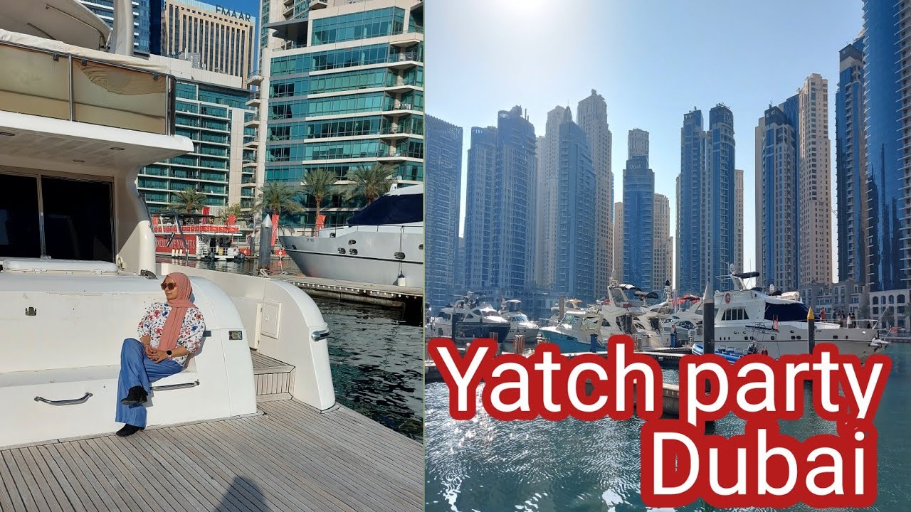 Yatch party in Dubai | Marina Yatch club | luxury | dubai life | sheri's world of taste and talents