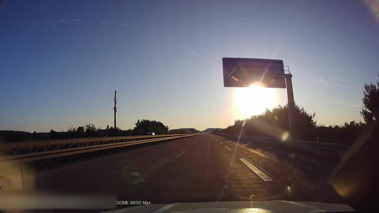 [2/2] Driving from Scoul  (Engadin) in the Swiss Alps to Hamburg. Leg 2 Ulm - Hamburg via A7