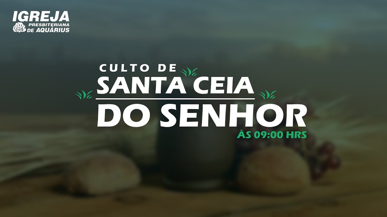 01/02/2026 -  Culto de Santa Ceia do Senhor da Igreja Presbiteriana de Aquarius  Reverendo Zaparoli