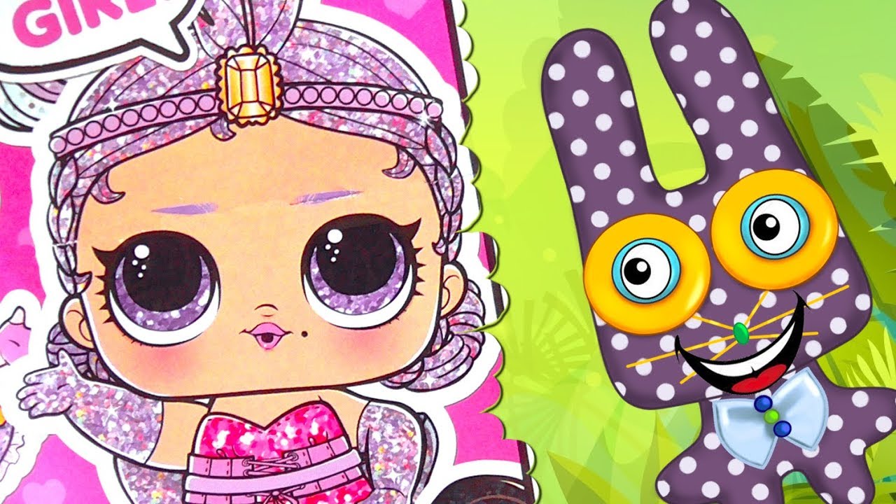 ЗАЯ стал ЛОЛ? Блестящая куколка лол! Распаковка сюрприз кукла lol by DianaShow