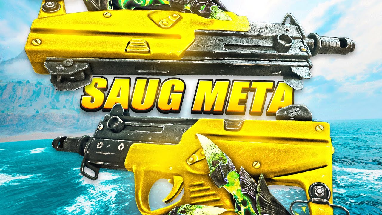 the NEW AKIMBO SAUG META in WARZONE Rebirth Island!