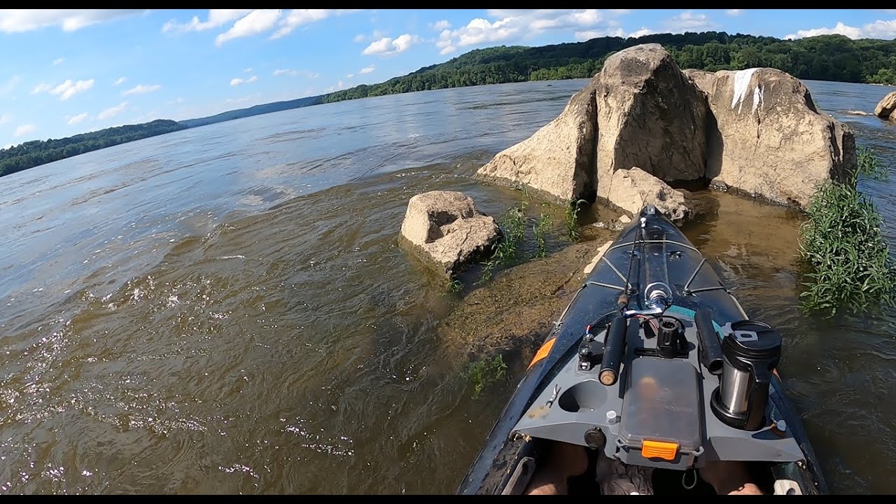 Kayaking The Susquehanna (Conowingo Dam Had One Gate Open)