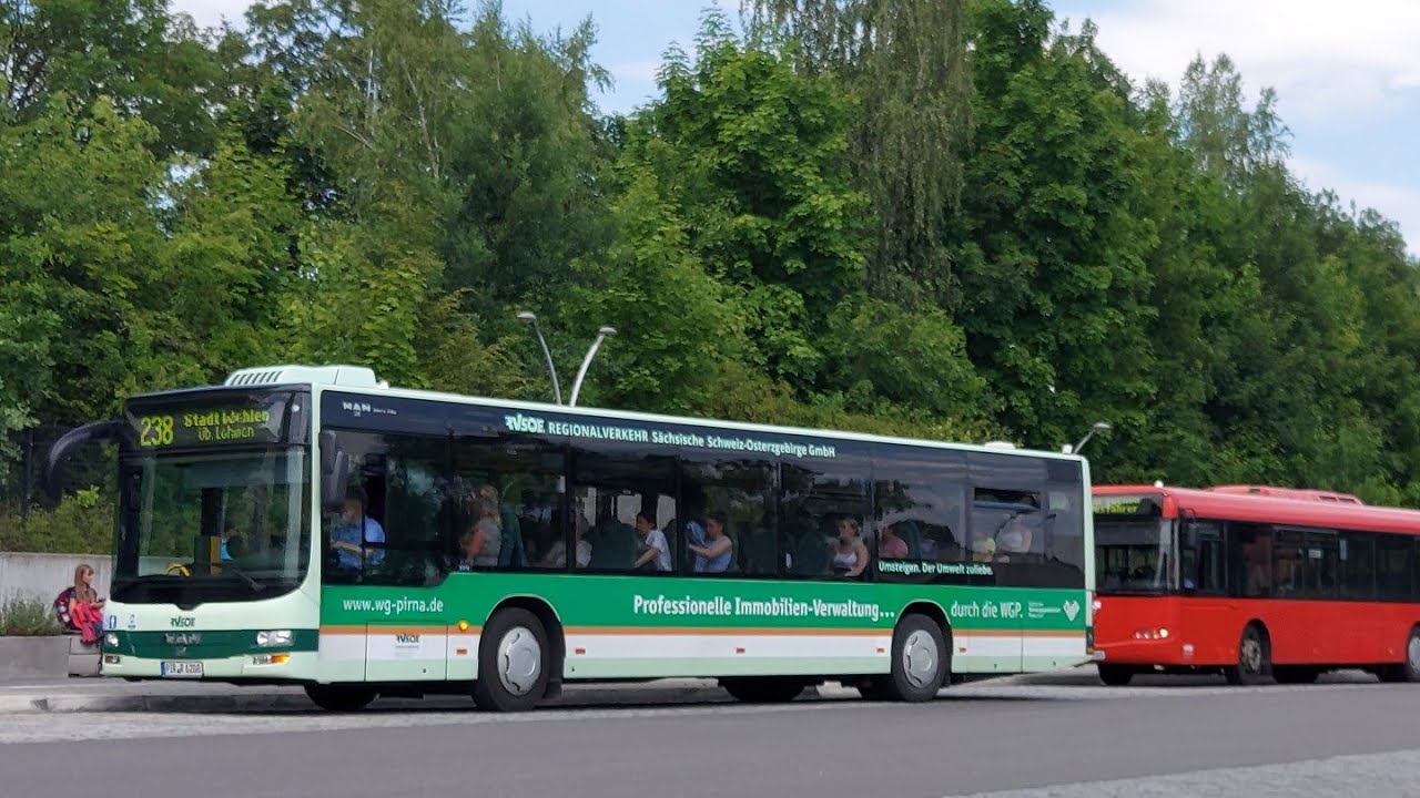 [Mitfahrt] MAN A20 Lion's City Ü NÜ323 (PIR-R 6208) Regionalverkehr Sächsiche Schweiz Osterzgebirge
