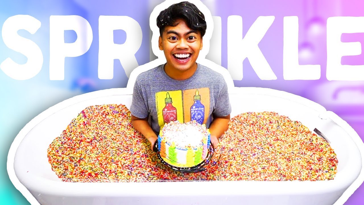 SPRINKLE BATH CHALLENGE!