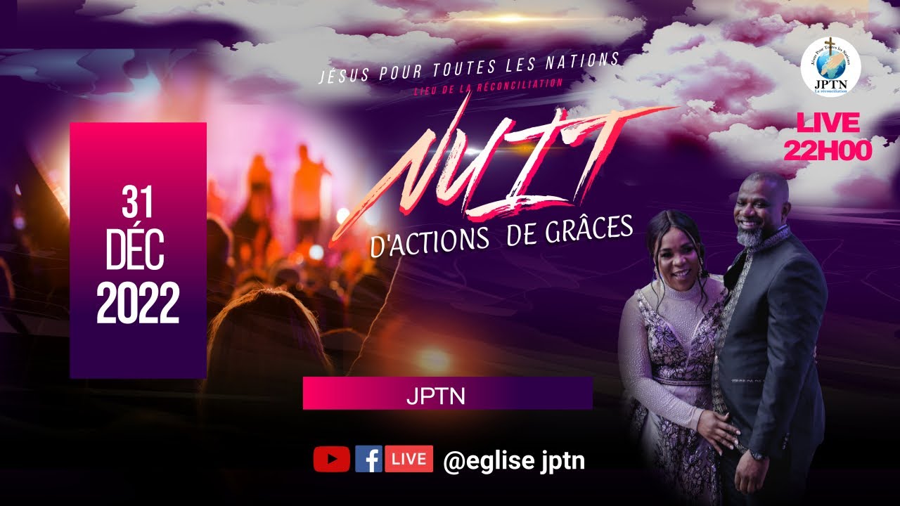 Culte d'actions de grâces | 31 Déc 2022