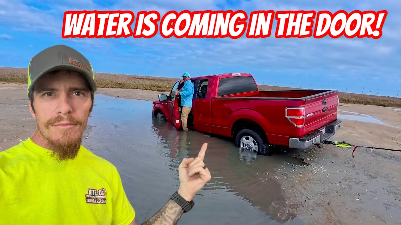 He Launched His Truck, at the Kayak Launch!