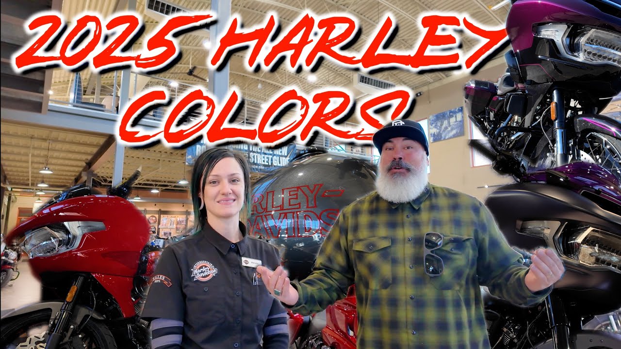 2025 HARLEY COLORS | FIRST LOOK