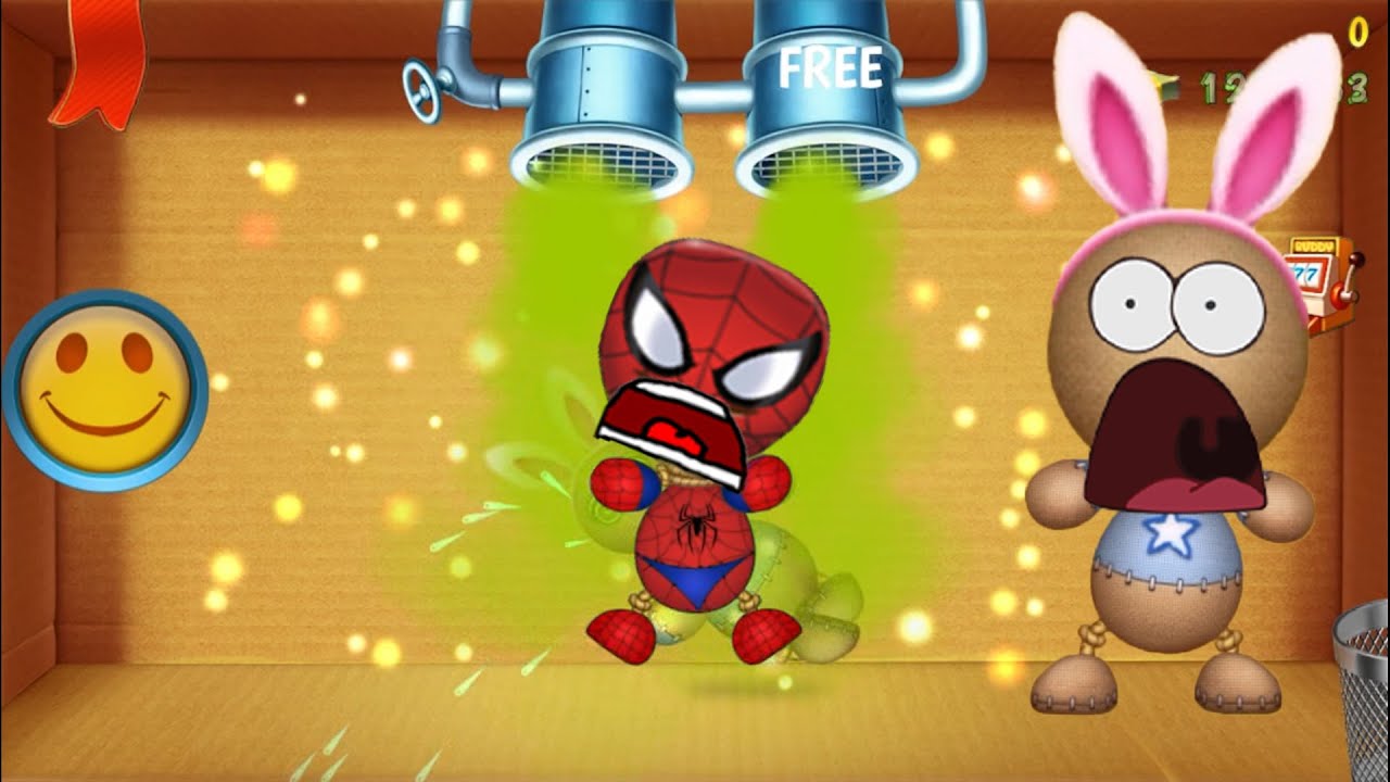 The Laughing Gas VS Spider Buddy - Kick The Buddy