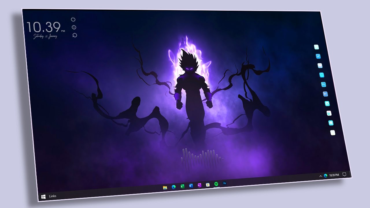 Придайте своему рабочему столу новый вид с темой Dragon Ball z