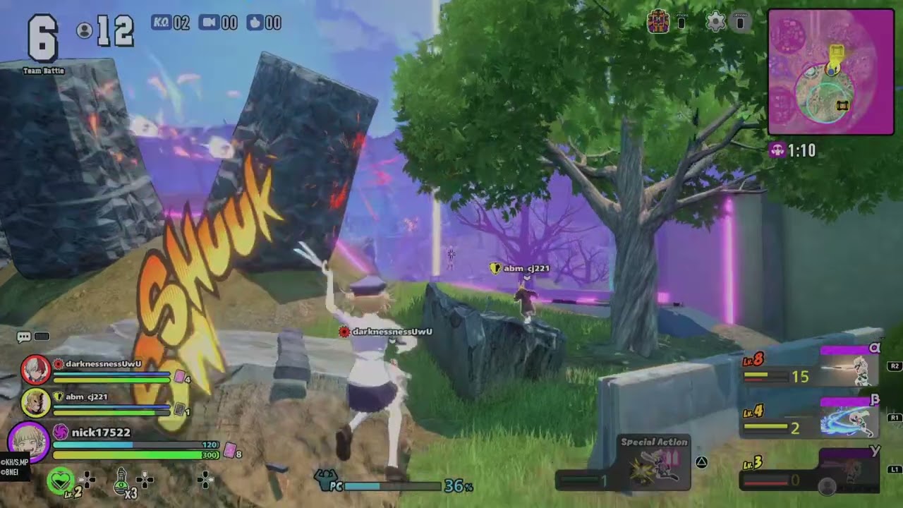 MY HERO ULTRA RUMBLE Toga For the win