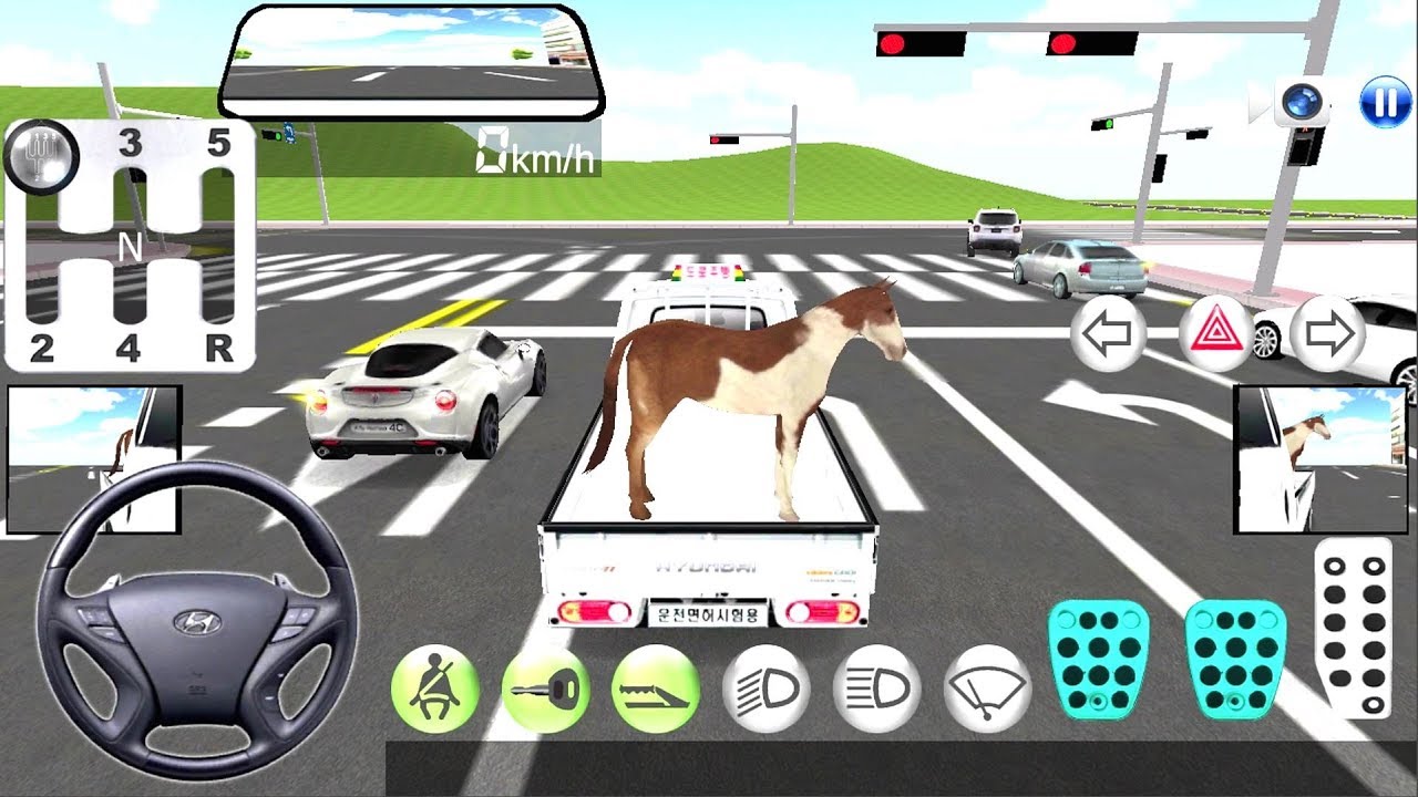 3D Driving Class #1 Horse Transport - Korean Car Game Android iOS Gameplay