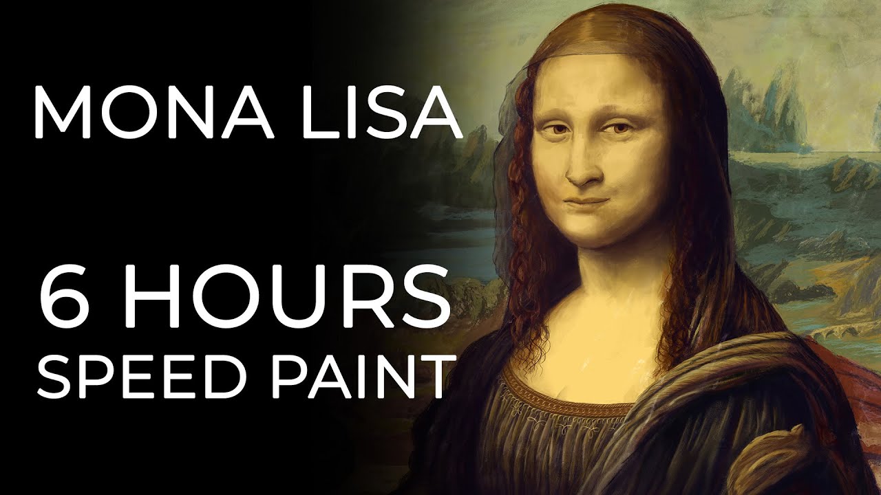Mona Lisa - Speed Paint
