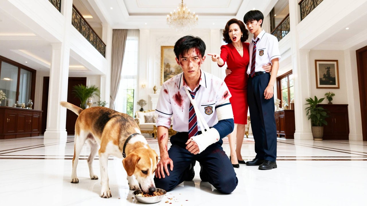 全家偏愛養子讓他跟狗一桌吃飯，重生回到認親那天他不再軟弱，又爭又搶霸氣反擊執掌全家！#短劇 #短劇全集 #drama #逆襲 #情感 #都市