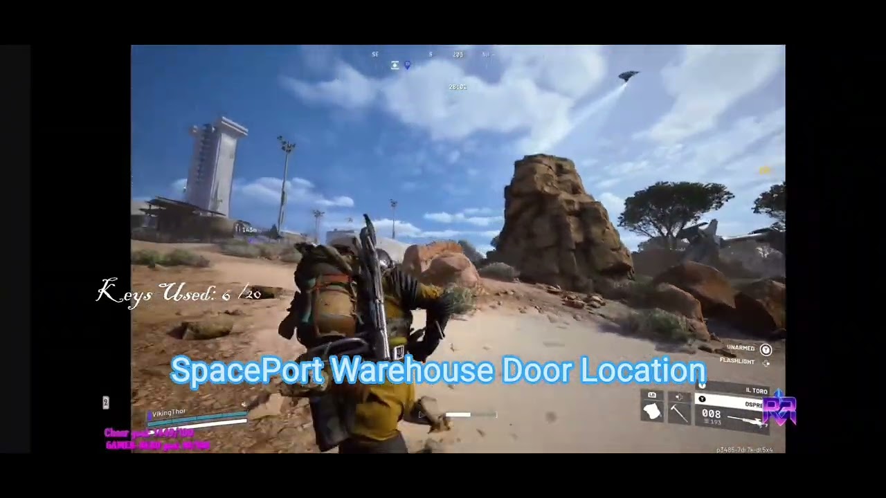 SpacePort Warehouse Door Location ✔️ ✅️ ||Arc Raiders:RR GAMING LLC