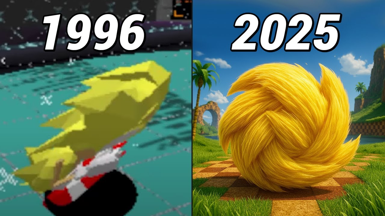 Evolution of 3D Super Sonic Spindash (1996–2025)
