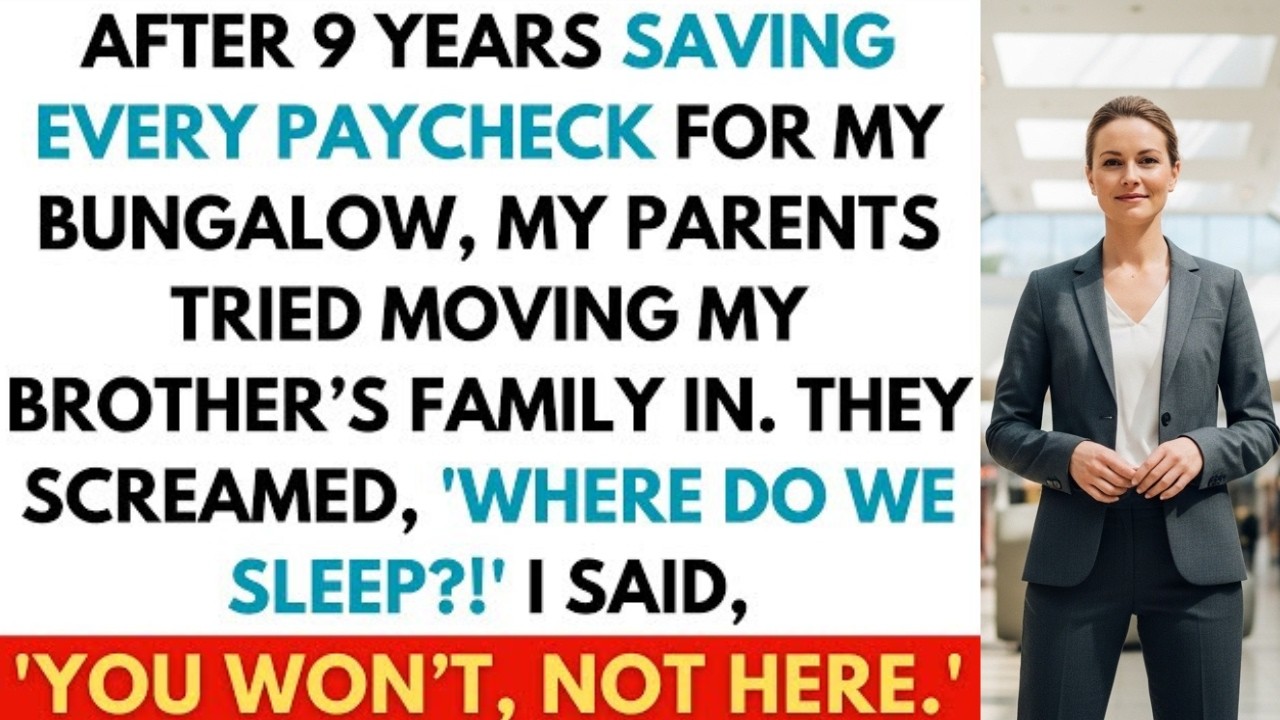 Mom Screamed “Where Do We Sleep?!” When I Refused My Brother’s Family