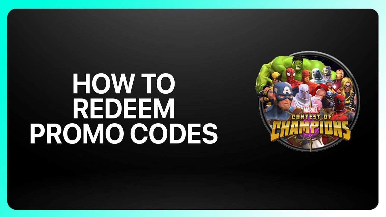 How To Redeem Promo Codes In Marvel Contest Of Champions ! Tutorial