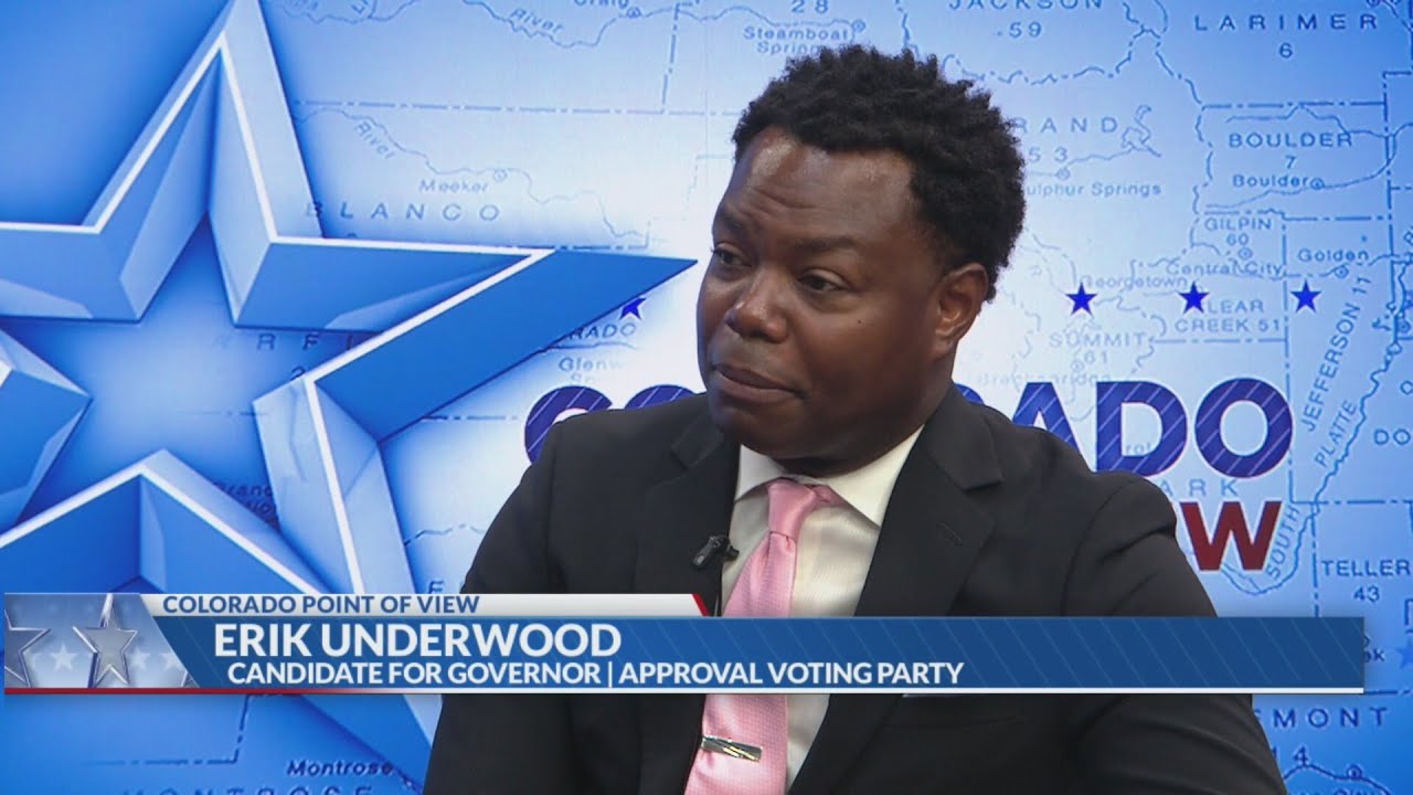 Erik Underwood, candidate for Colorado governor | Colorado Point of View