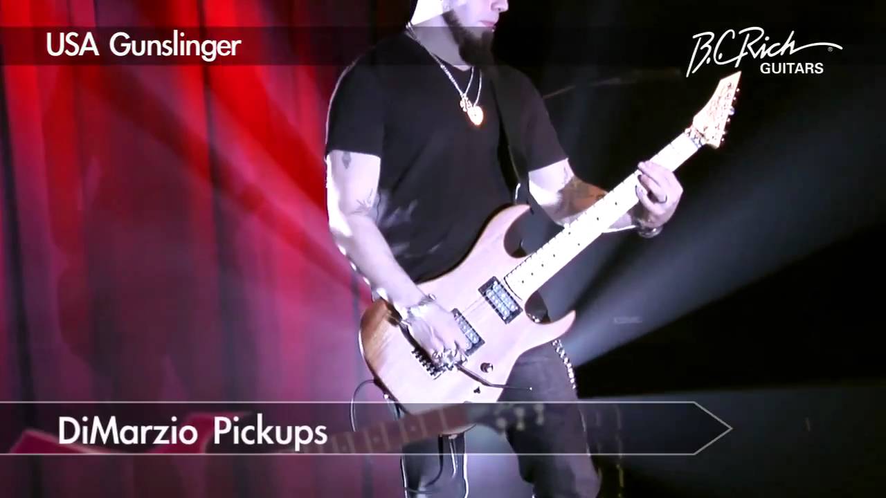 B.C. Rich USA Gunslinger Guitar