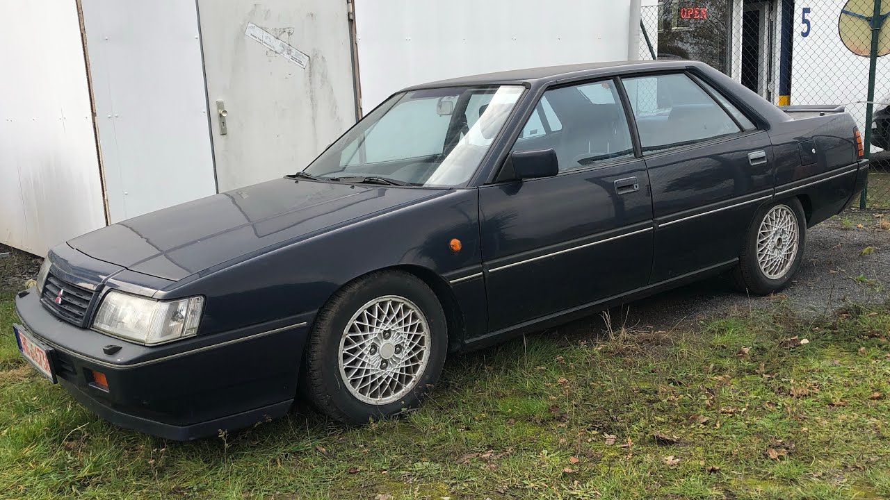 Mitsubishi Sapporo 2,4 Automatic 1989 Details / Start / on the road ;)