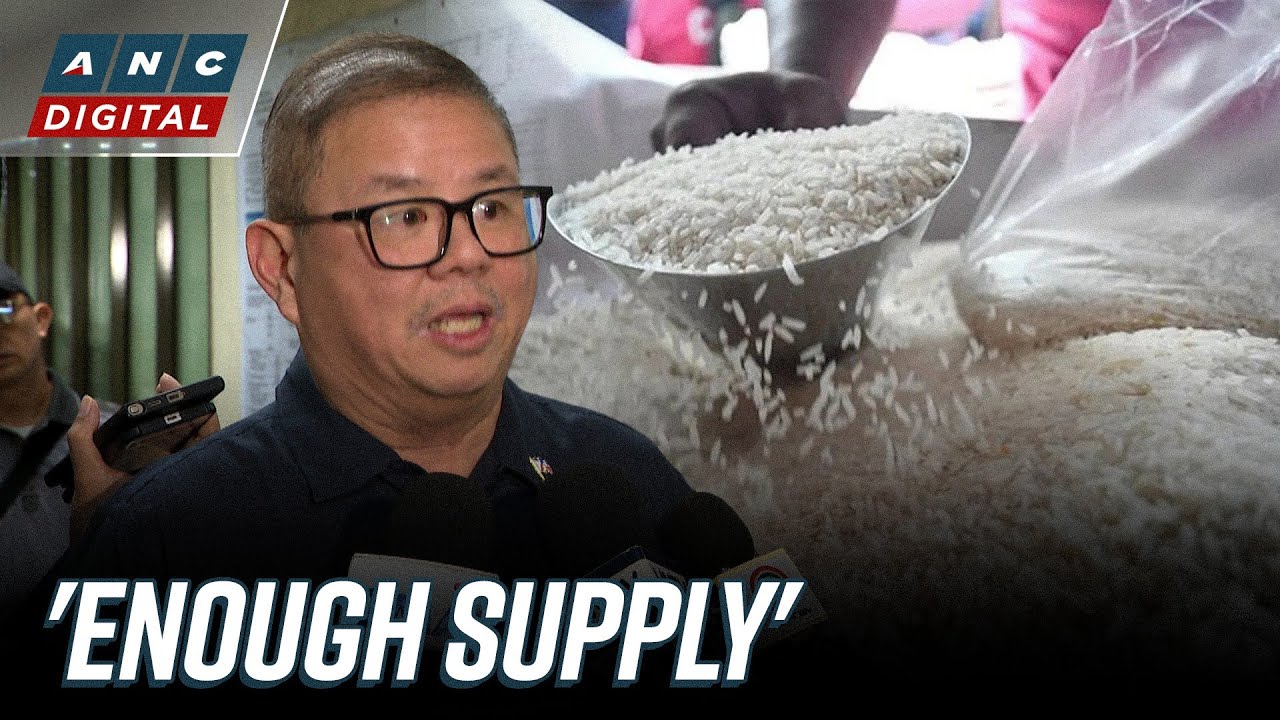 DA chief Tiu Laurel assures public of stable price, supply of agri products until midyear | ANC