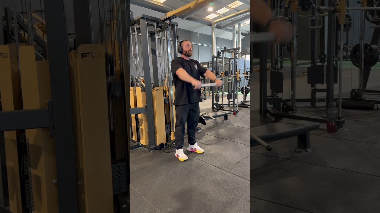 Elevaciones frontales con barra