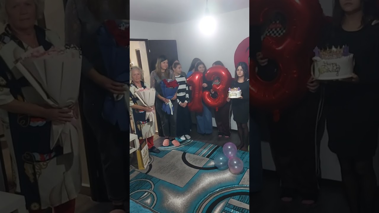 La multi ani Mari! Surpriza de la nași pentru fina 