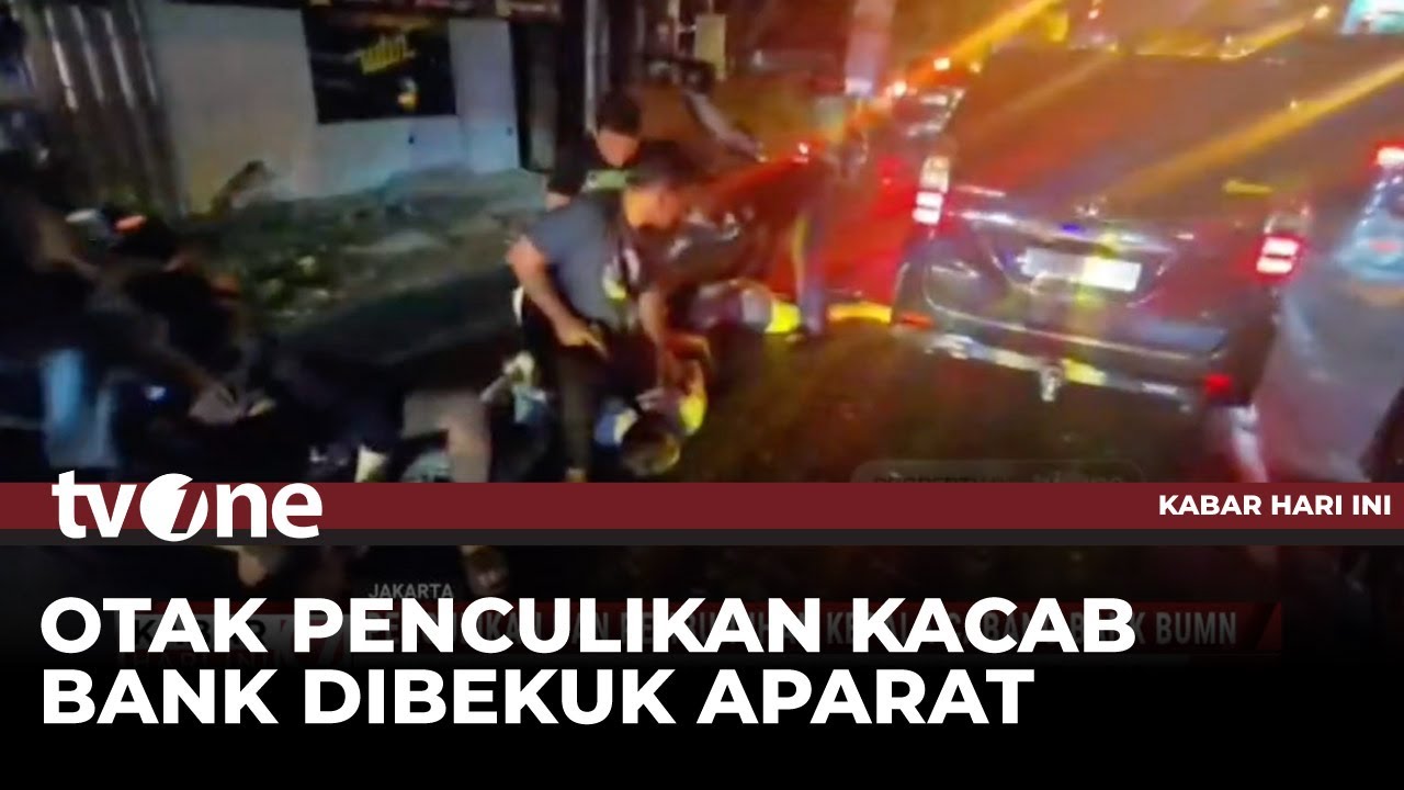 Detik-detik Polisi Sergap 4 Otak Penculikan Pembunuhan Kacab Bank | Kabar Hari Ini tvOne