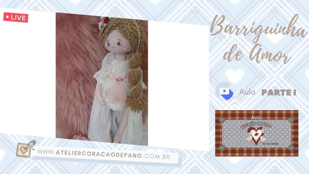 Live da Boneca Grávida {parte 1} Barriguinha de Amor