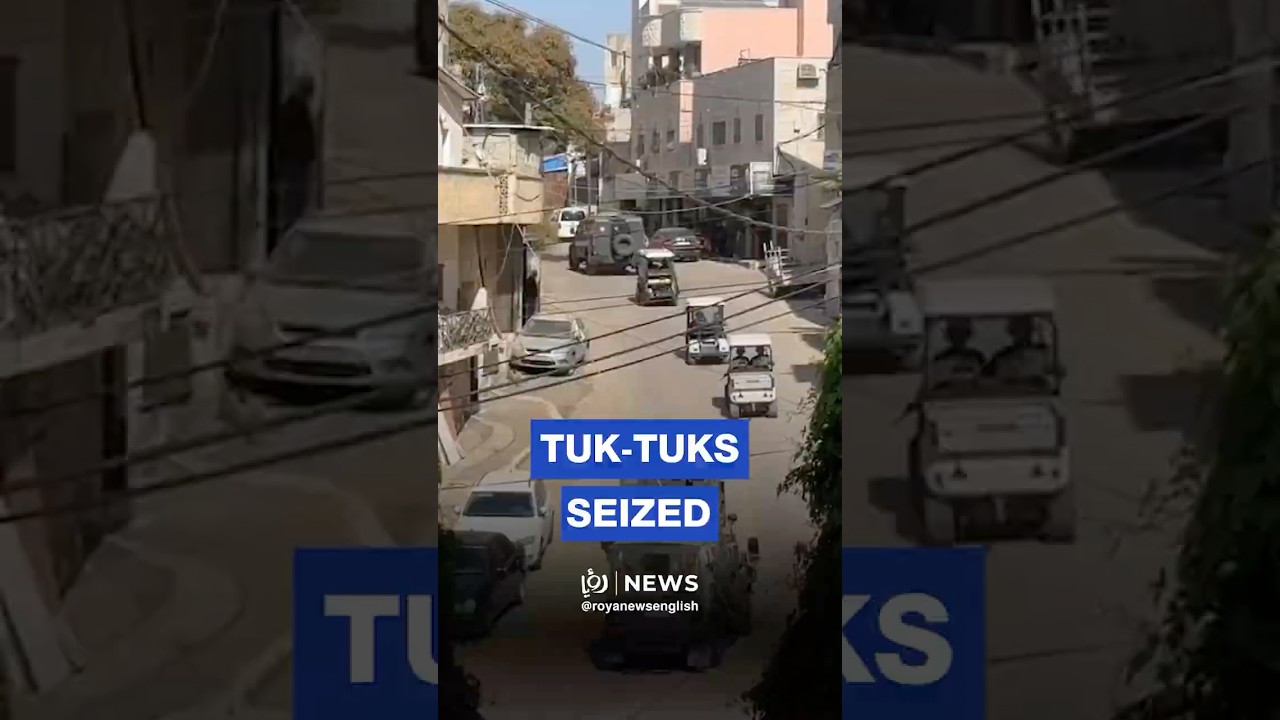 'Israeli' forces illegally seize vehicles in Qalqilya town, West Bank
