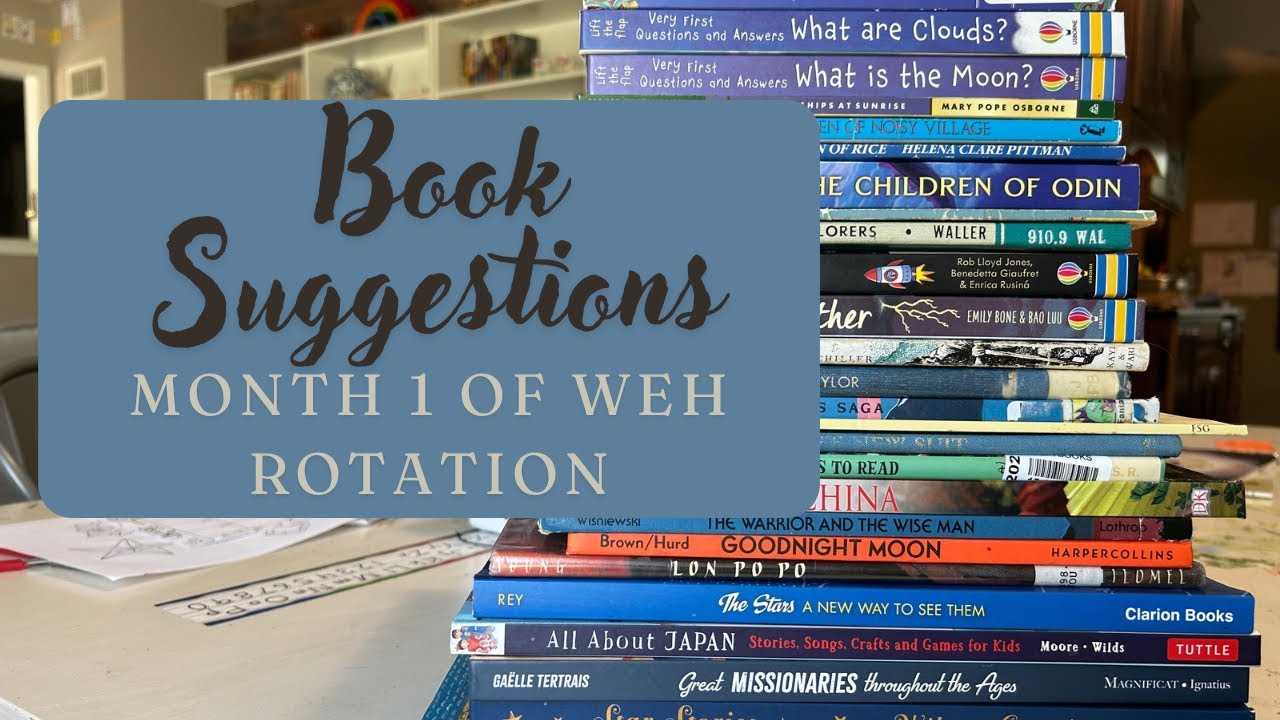 Book Suggestions for Month 1 of The Well Educated Heart Rotation