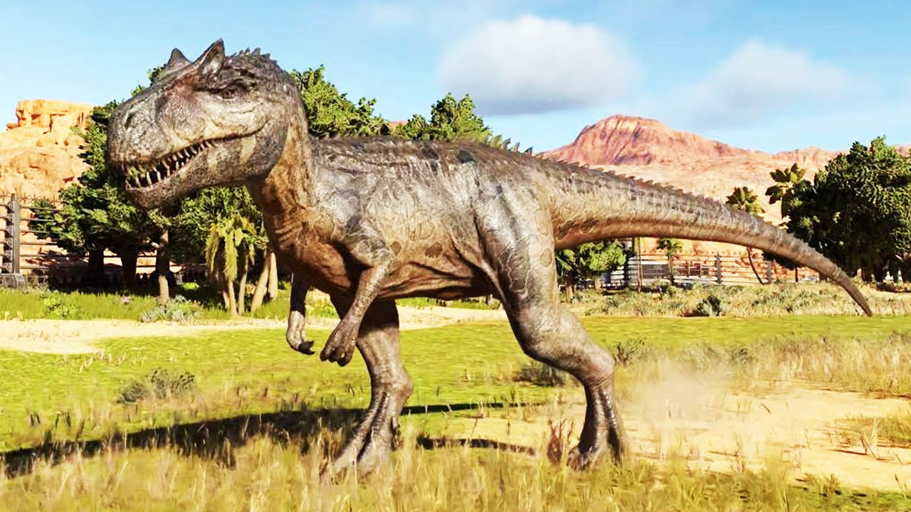 Jurassic World Evolution 3 - Allosaurus Gameplay (PS5 UHD) [4K30FPS]