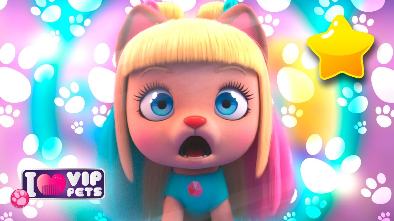 💫🥺 El MISTERIO de la FIESTA de PIJAMAS 🥺💫 NUEVA temporada 💥 VIP PETS 🌈 GLAM GEMS 💎 DIBUJOS ANIMADOS