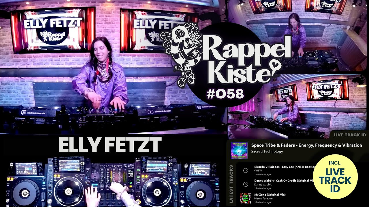 Elly Fetzt - Rappel Kiste ep. 058 | Hardgroove Techno, Full DJ-Set (60 min.)