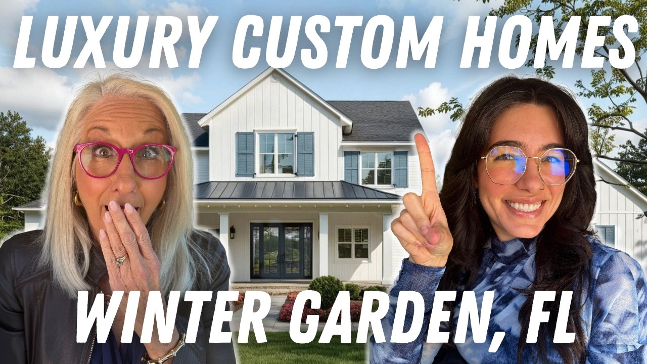 Luxury Custom Homes Near Winter Garden. FL | Tour Briley Farm With Us!