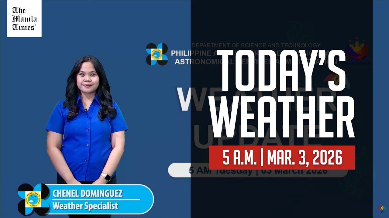 Today's Weather, 5 A.M. | Mar. 3, 2026