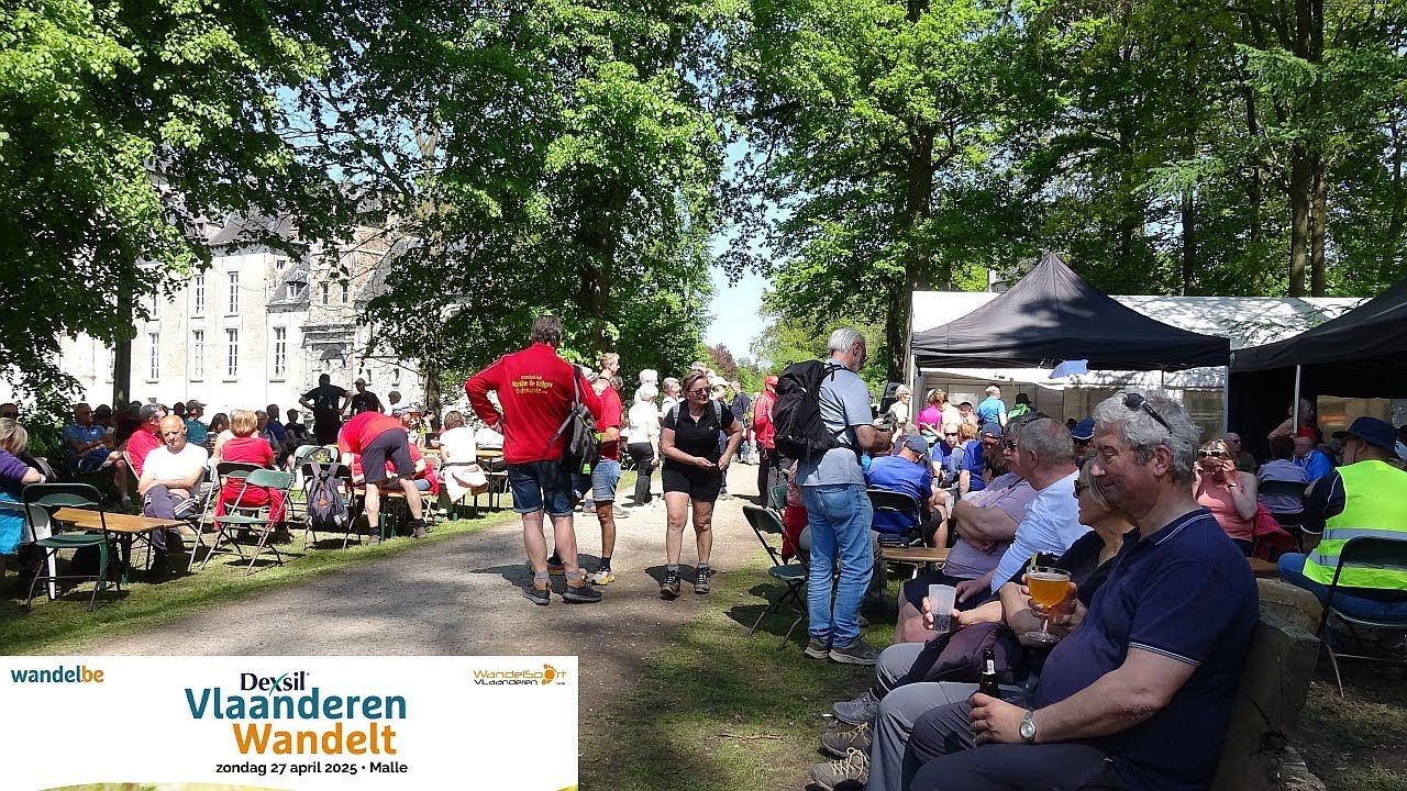 Vlaanderen  wandelt in Malle.