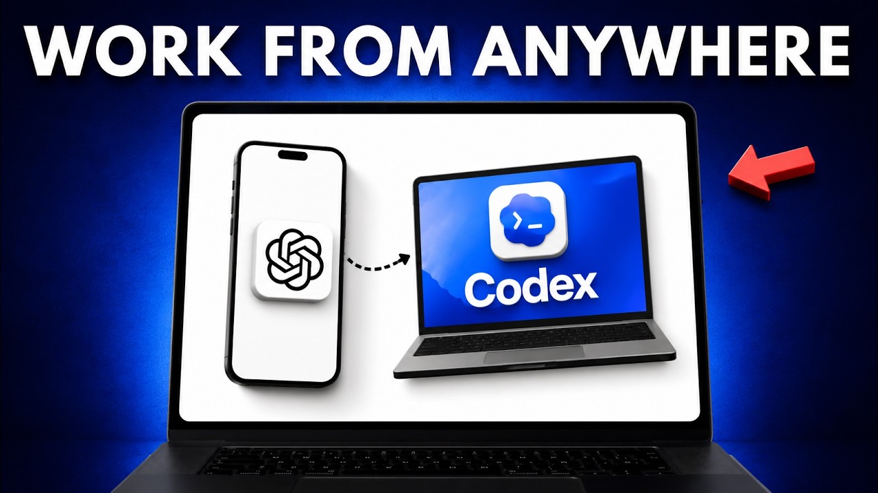 How to Use ChatGPT Codex REMOTELY from Your Phone