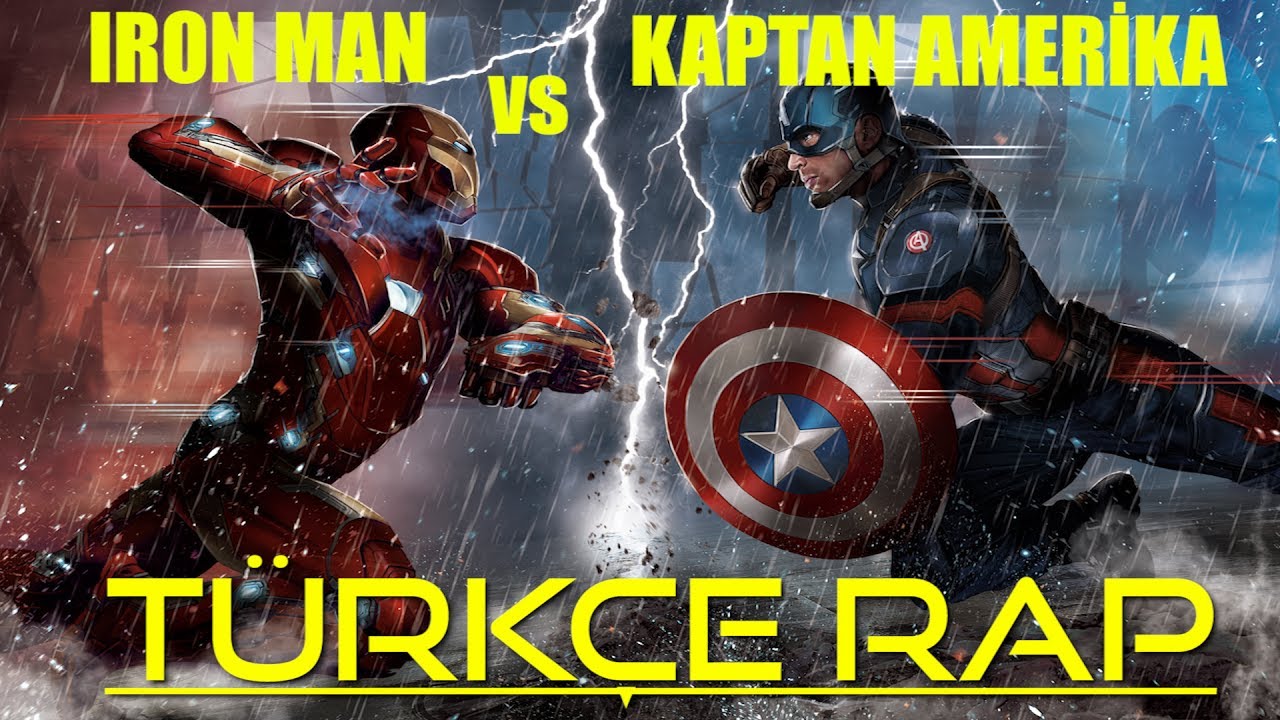iron man vs Kaptan Amerika Rap Düellosu - Rapçi Süper Kahramanlar