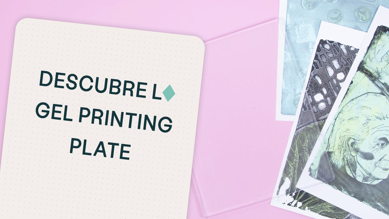 Cómo usar la Gel Printing Plate