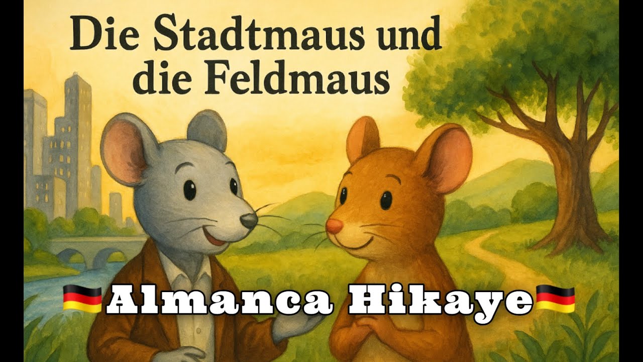 Almanca Hikaye(B1) -Die Stadtmaus und die Feldmaus