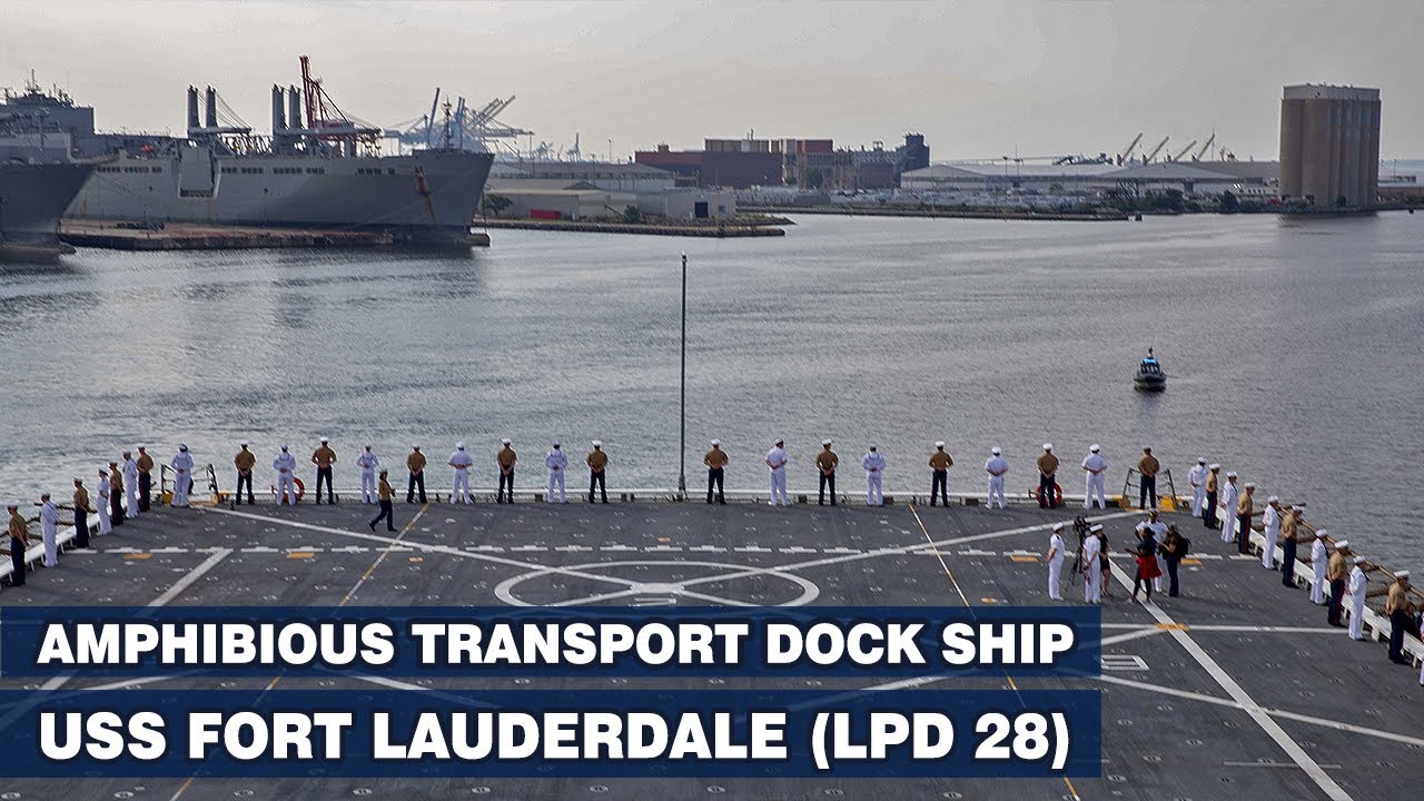 Amphibious transport dock ship USS Fort Lauderdale (LPD-28)
