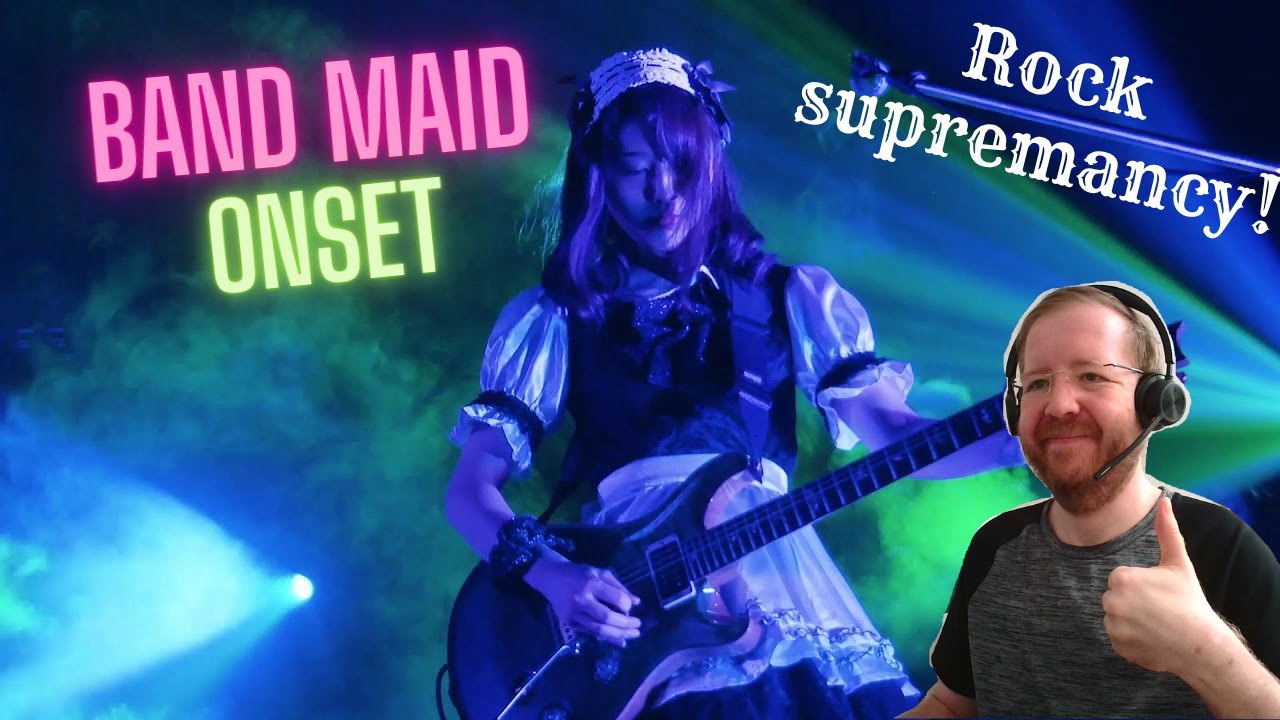 German Metalhead Reacts - BAND-MAID / onset (Official Live Video)
