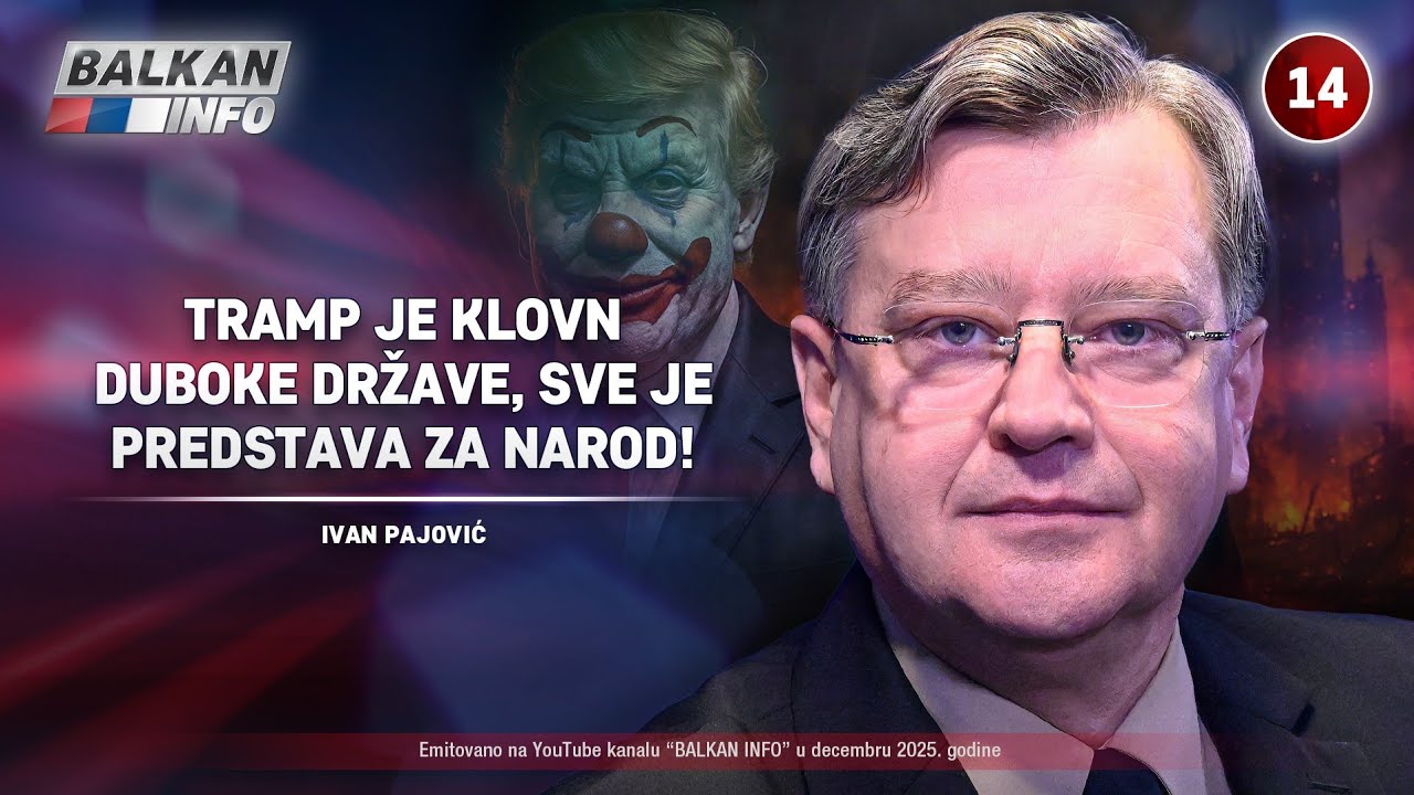 INTERVJU: Ivan Pajović &ndash; Tramp je klovn duboke države, sve je predstava za narod! (28.12.2025)